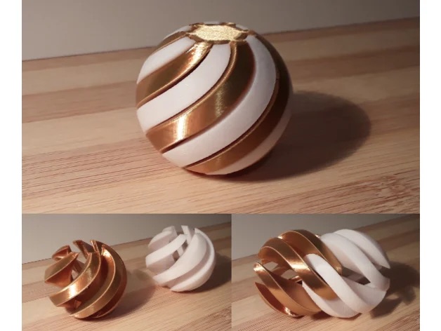 fidget spiral sphere